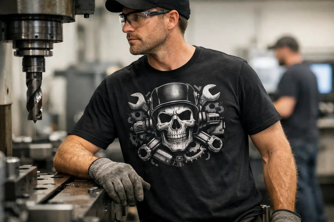 Machinist Graphic Tees That Actually Get It