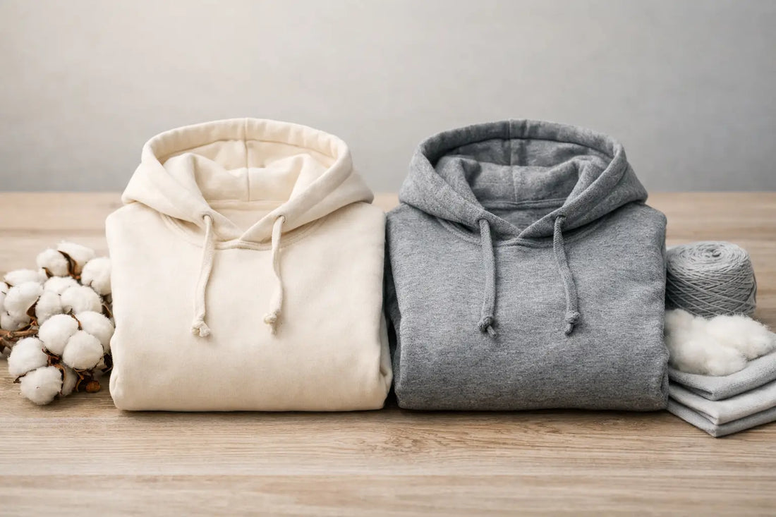Organic Cotton Hoodies vs Blends: Which Lasts?