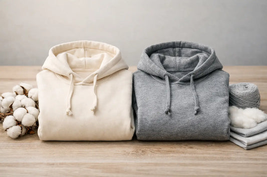 Organic Cotton Hoodies vs Blends: Which Lasts?