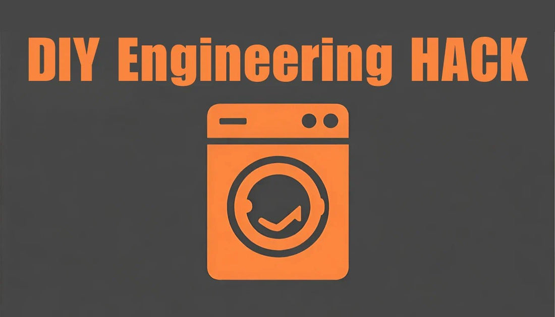 DIY Engineering Hack with laundry machine icon