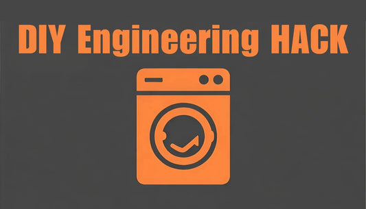 DIY Engineering Hack with laundry machine icon