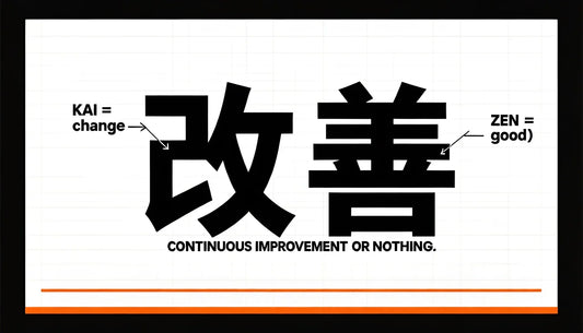 Keizen in Japanese: Kai= Change. Zen= Good