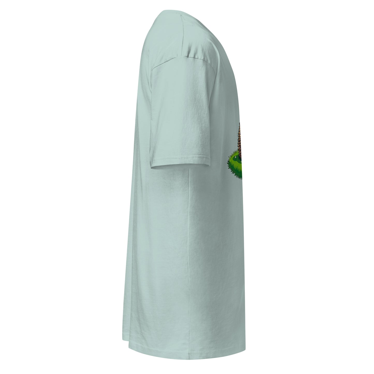 The grabNade Men's Relaxed Heavyweight Tee is a premium cotton shirt featuring "Dude you look a little stiff today" in a green cartoon design, offering modern fit and everyday comfort.